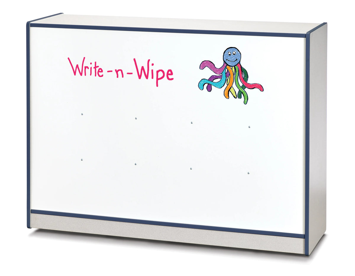 Rainbow Accents® Super-Sized Single Mobile Storage Unit - Navy