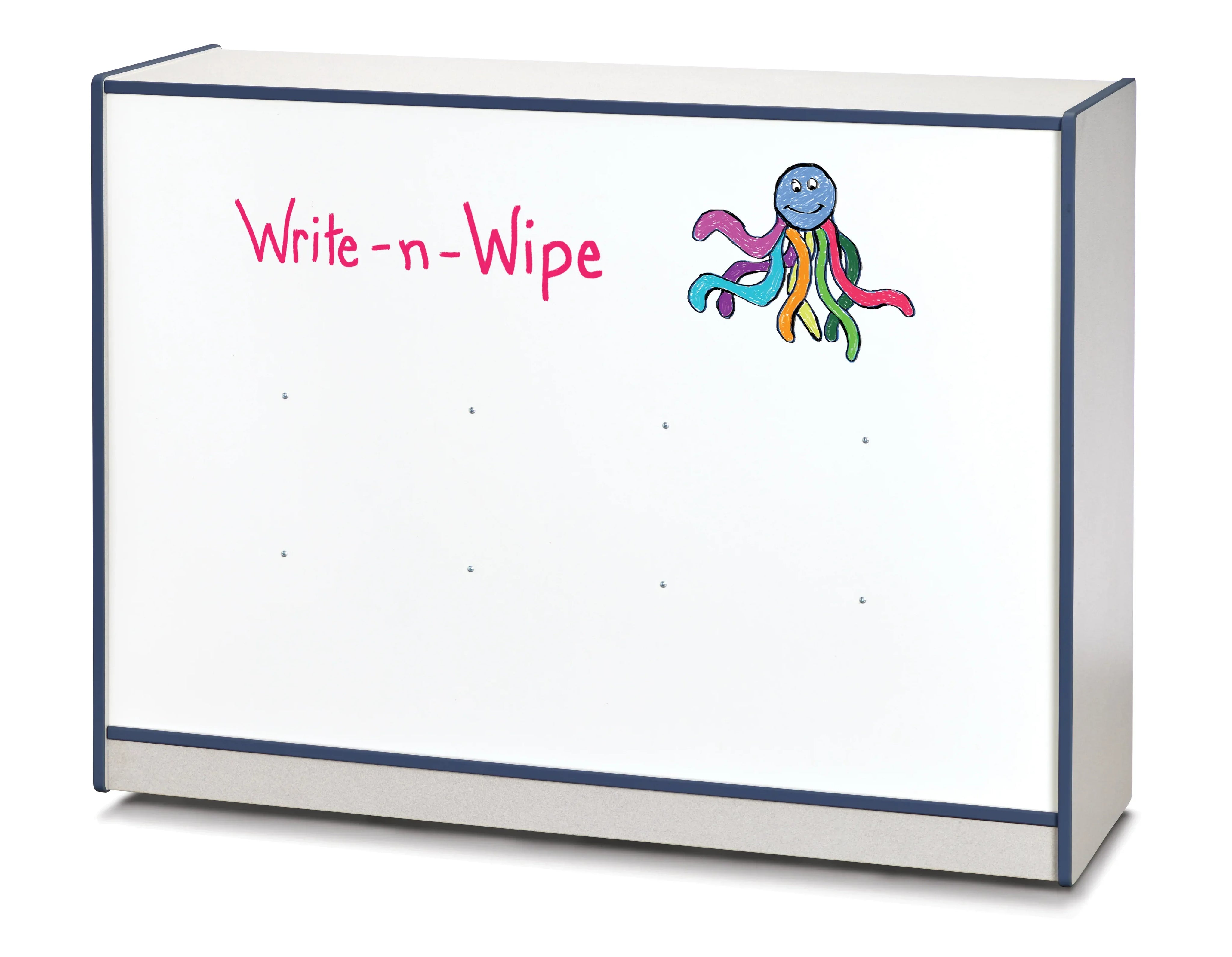 Rainbow Accents® Super-Sized Single Mobile Storage Unit - Navy