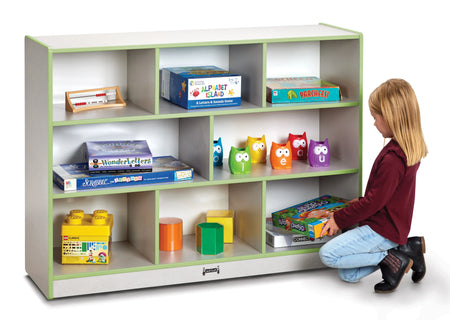 Rainbow Accents® Super-Sized Single Mobile Storage Unit - Key Lime Green