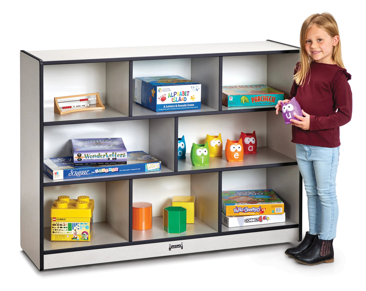Rainbow Accents® Super-Sized Single Mobile Storage Unit - Black