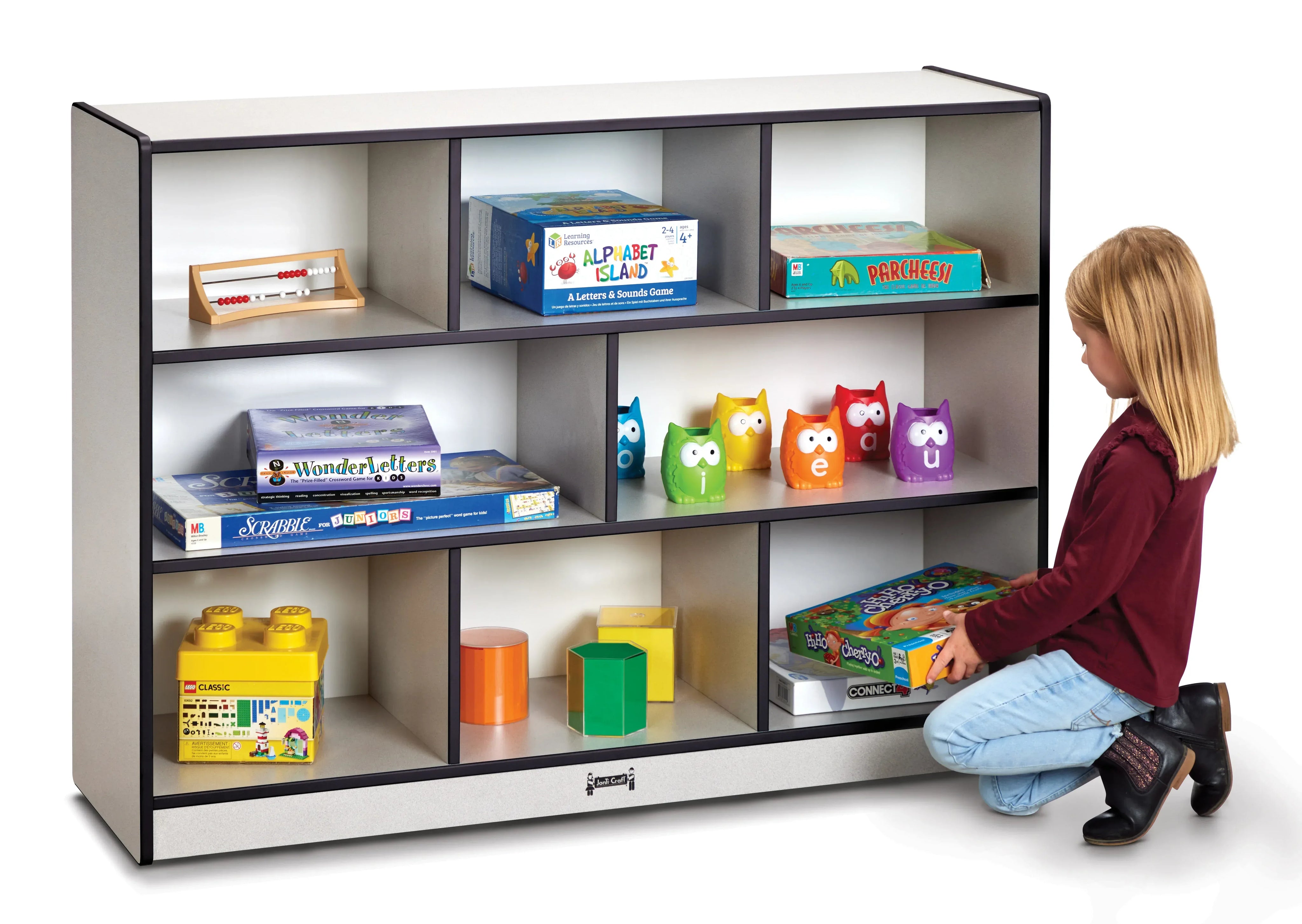 Rainbow Accents® Super-Sized Single Mobile Storage Unit - Black
