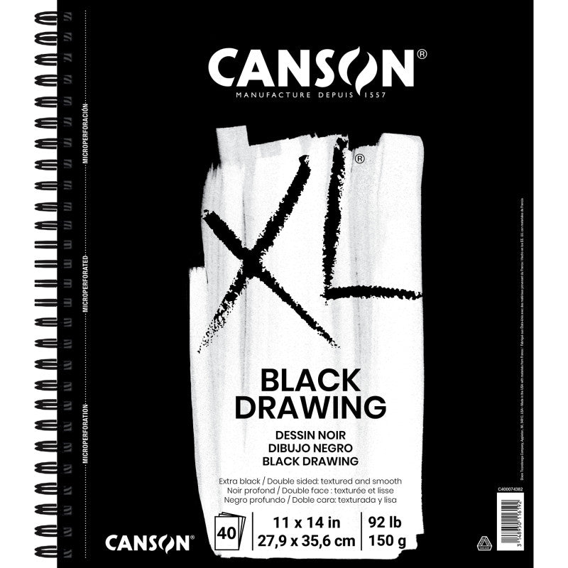 XL Series Drawing Pad, Side Wire Binding, 10 Sheet, 11x14 inch, 1 Count