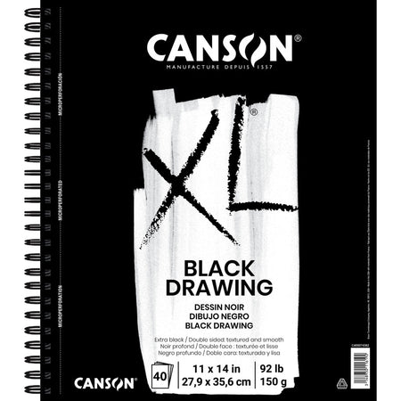 XL Series Drawing Pad, Side Wire Binding, 10 Sheet, 11x14 inch, 1 Count