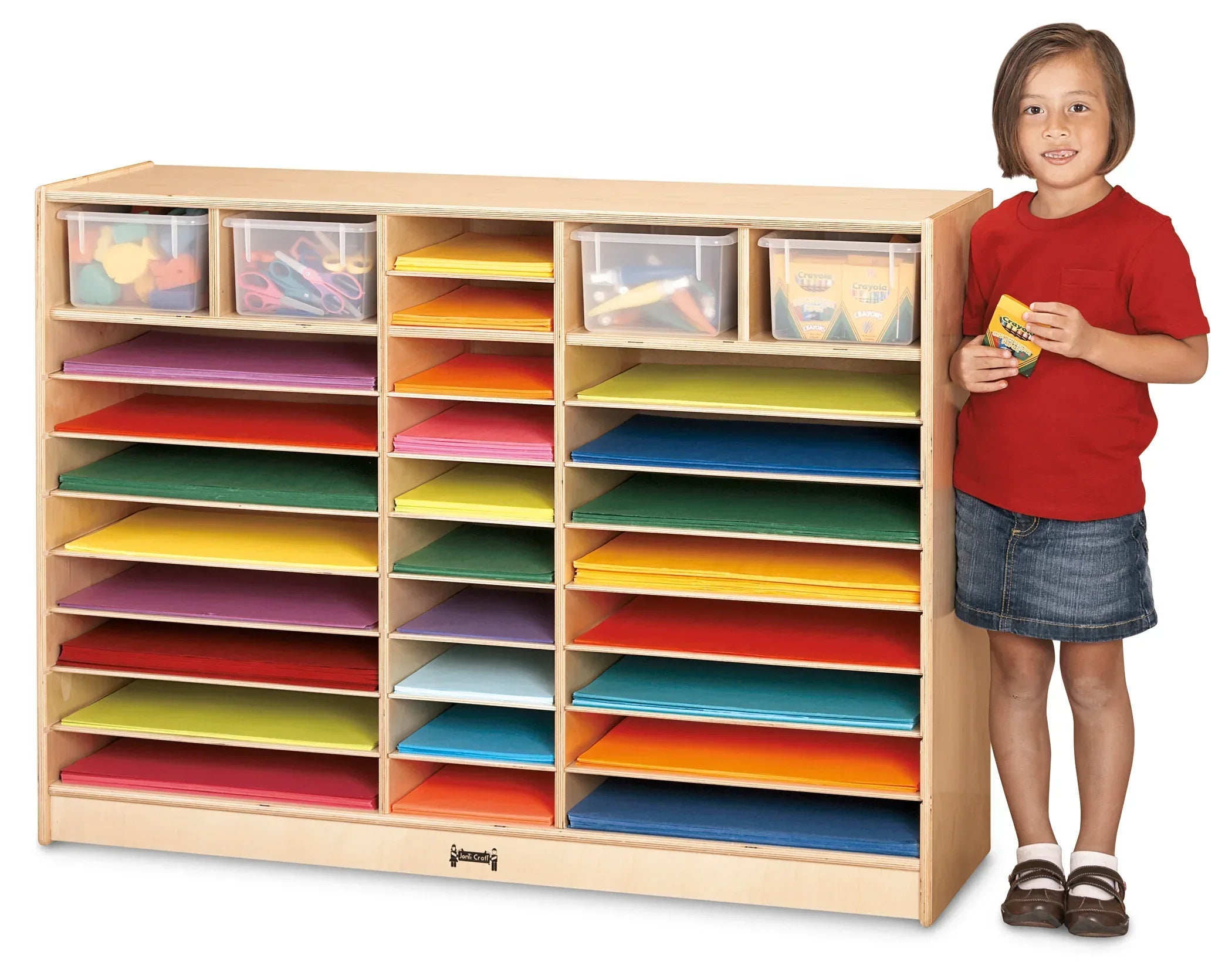 Jonti-Craft® Mobile Paper Center