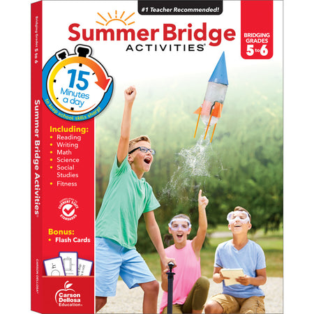 Summer Bridge Activities&reg; Workbook, Grade 5-6, Paperback