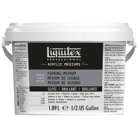 Professional Acrylic Pouring Medium, Gloss, 64 oz (1.89 L)