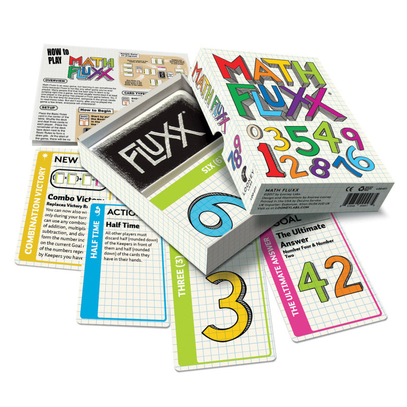 Math Fluxx&reg; Card Game