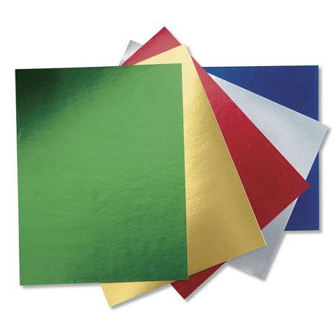 Hygloss 5" Metallic Foil Board Squares