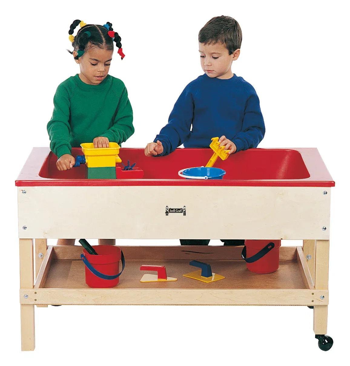 Jonti-Craft® Sensory Table with Shelf