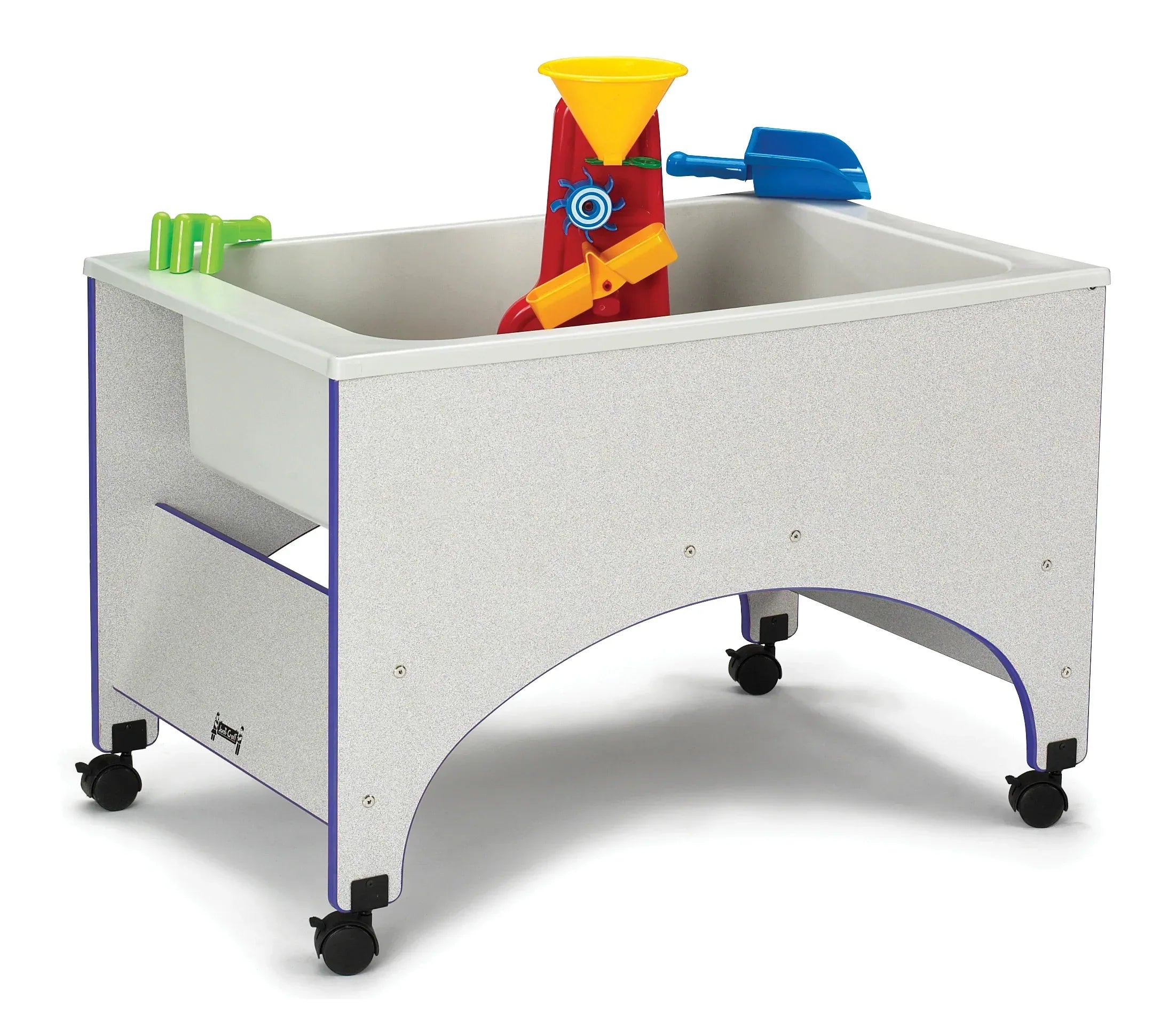Rainbow Accents® Space Saver Sensory Table - Blue