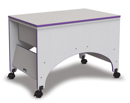 Rainbow Accents® Space Saver Sensory Table - Purple