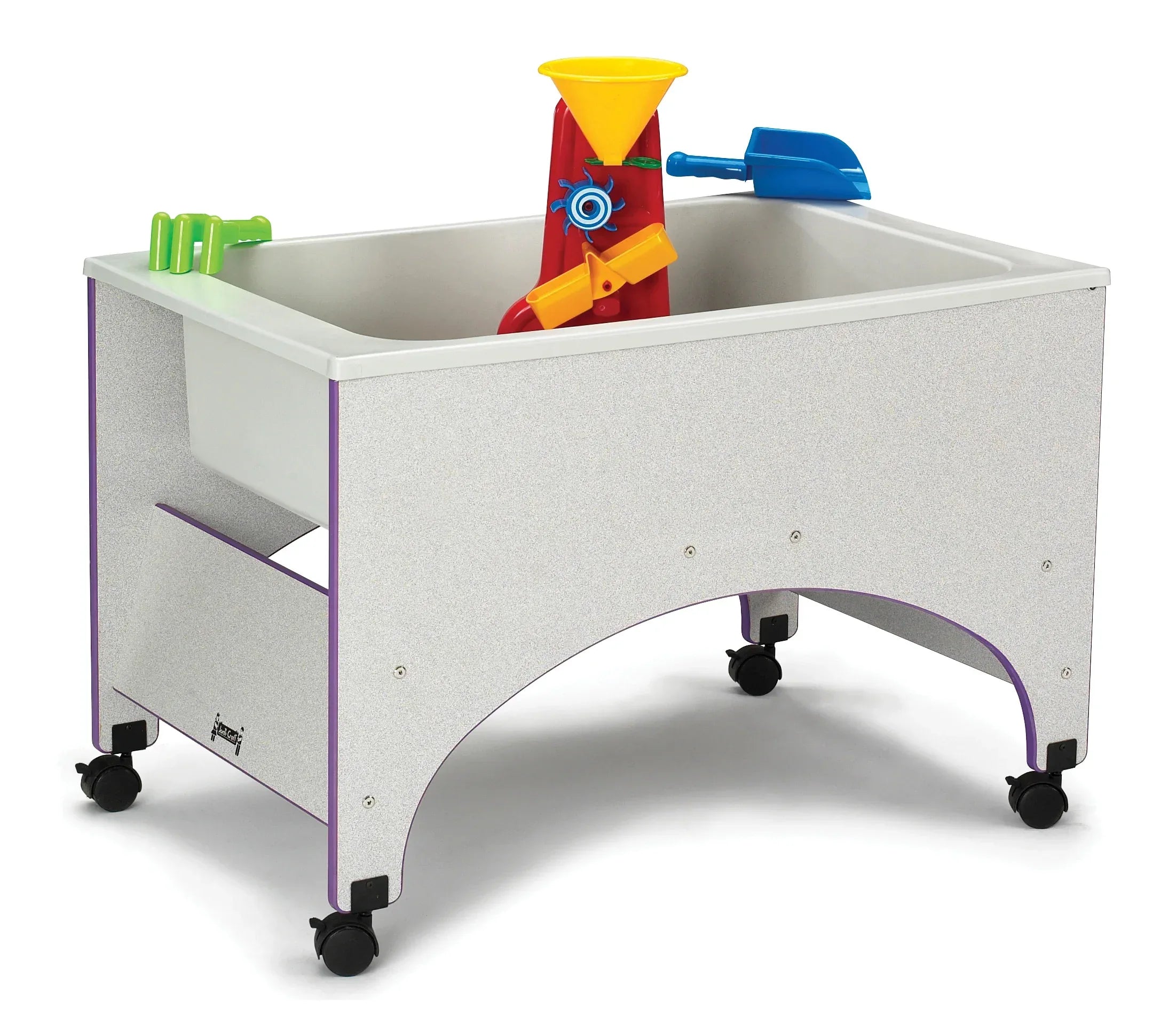 Rainbow Accents® Space Saver Sensory Table - Purple