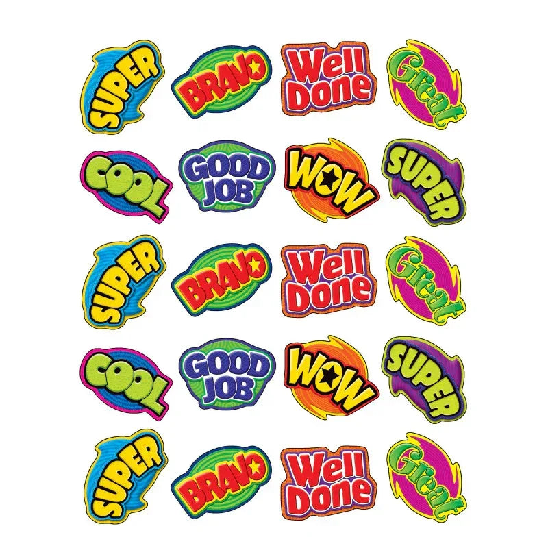 Positive Words Stickers, Pack of 120