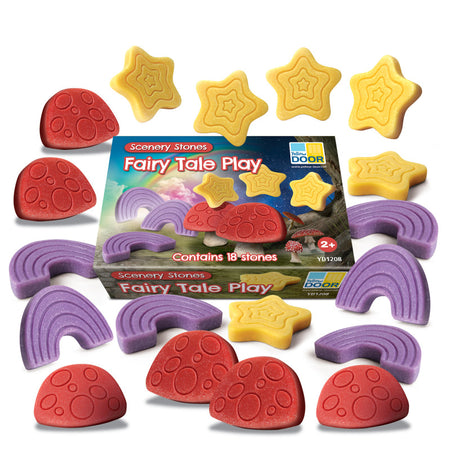 Scenery Stones &ndash; Fairy Tale Play, Set of 18