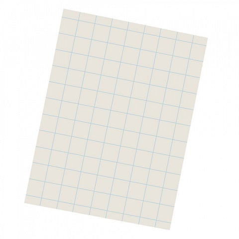 9" x 12" White 1" Quadrille Drawing Paper - 500/Sheets