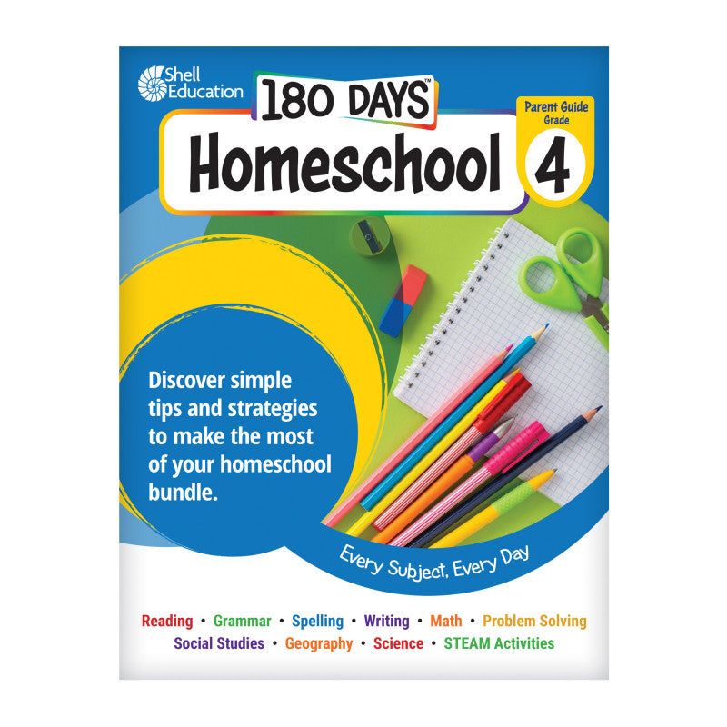 180 Daysâ¢: Homeschool Grade 4 Set