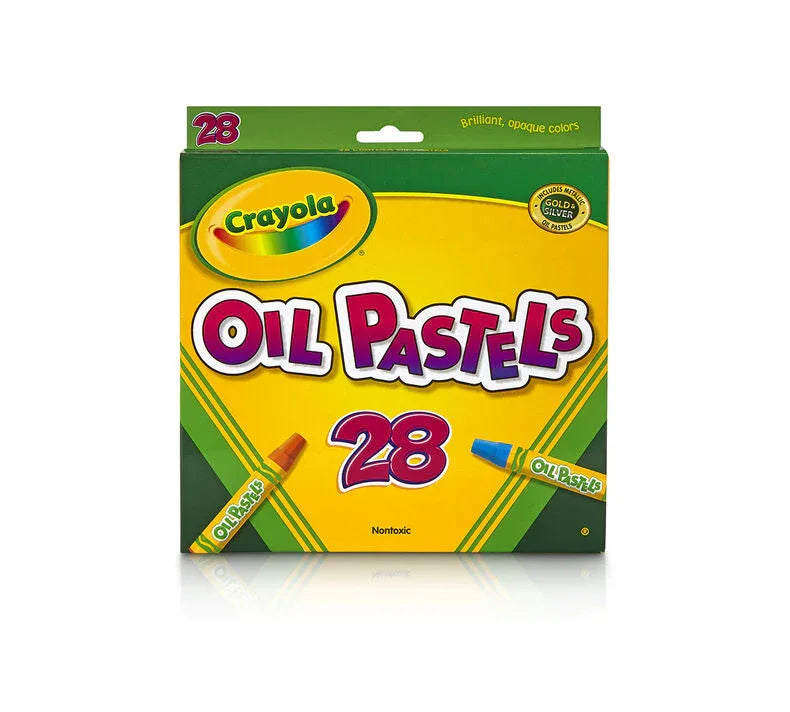 Crayola® Oil Pastels, 28 color set (BIN52-4628)