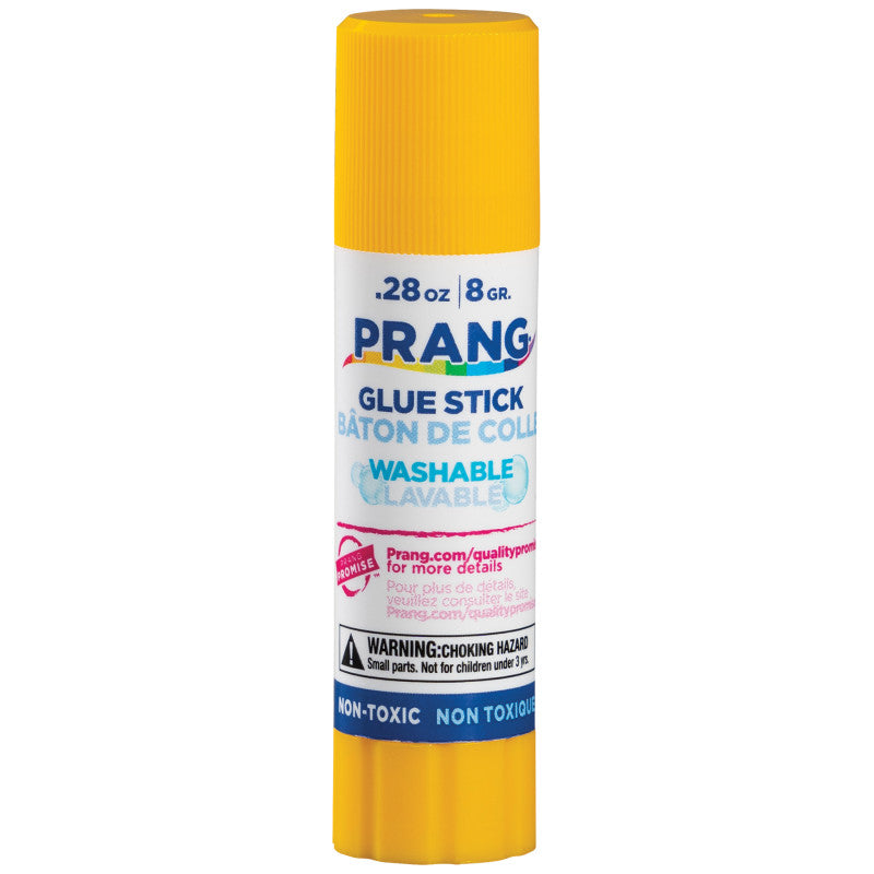 Prang Washable Glue Stick, Clear, 0.28 oz., (DIX15083)
