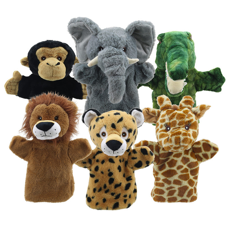 Animal Puppet Buddies: African, Set of 6