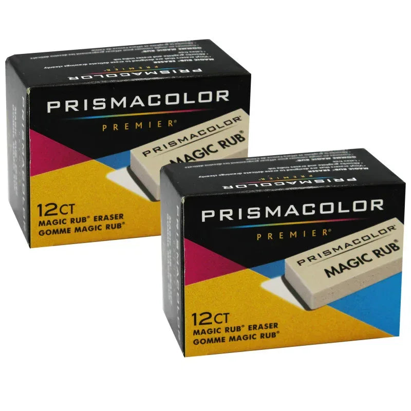 Premier&reg; Magic Rub&reg; Eraser, 12 Per Pack, 2 Packs