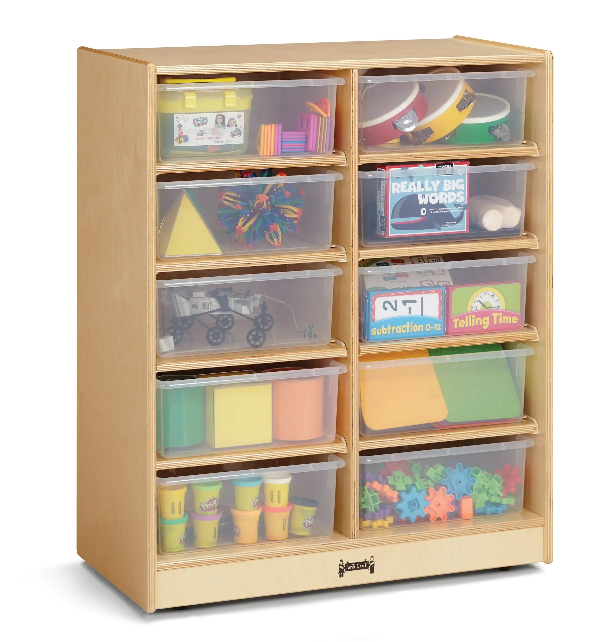 Jonti-Craft® 10 Tub Mobile Storage - without Tubs