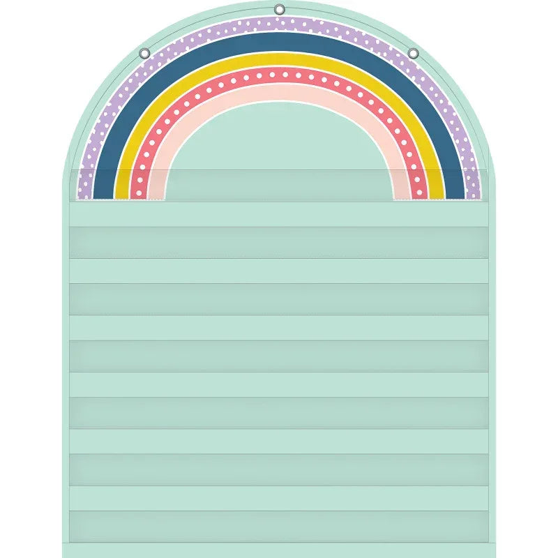 Oh Happy Day Rainbow 7 Pocket Chart