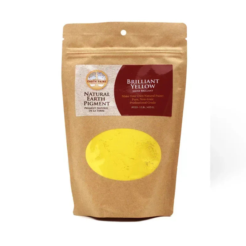 Earth & Mineral Pigments - Brilliant Yellow - 1 lb.