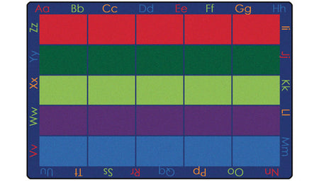 Colorful Places Seating Rug, 8'4" x 13'4" Rectangle, Primary Colors