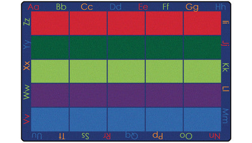 Colorful Places Seating Rug, 8'4" x 13'4" Rectangle, Primary Colors