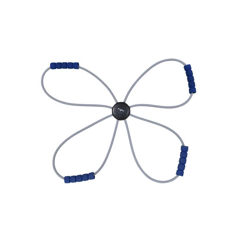 Body Fidget Resistance Tube, Blue/Gray/Black