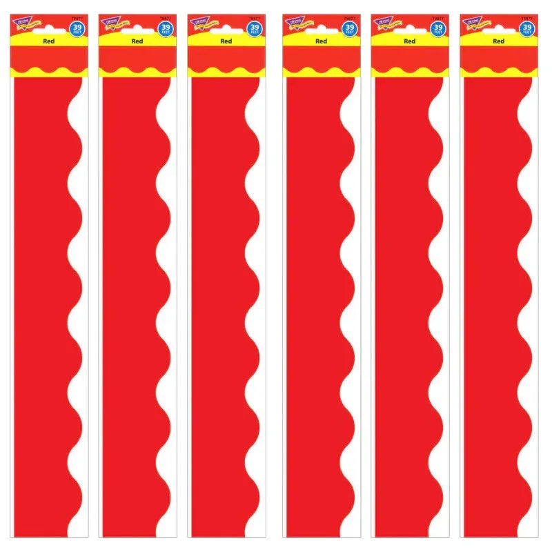 Red Terrific Trimmers&reg;, 39 Feet Per Pack, 6 Packs