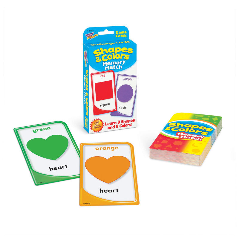 Shapes & Colors Memory Match Challenge CardsÂ®