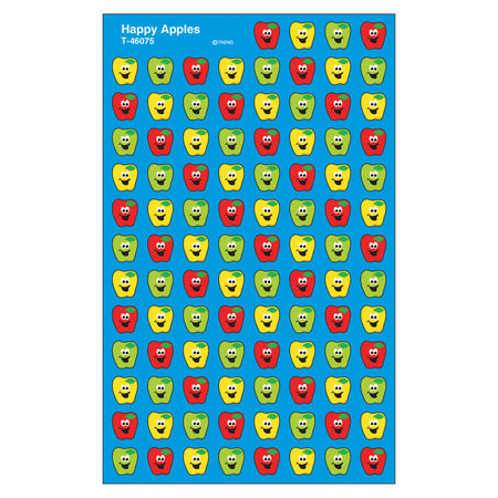 Happy Apples superShapes Stickers, 800 ct