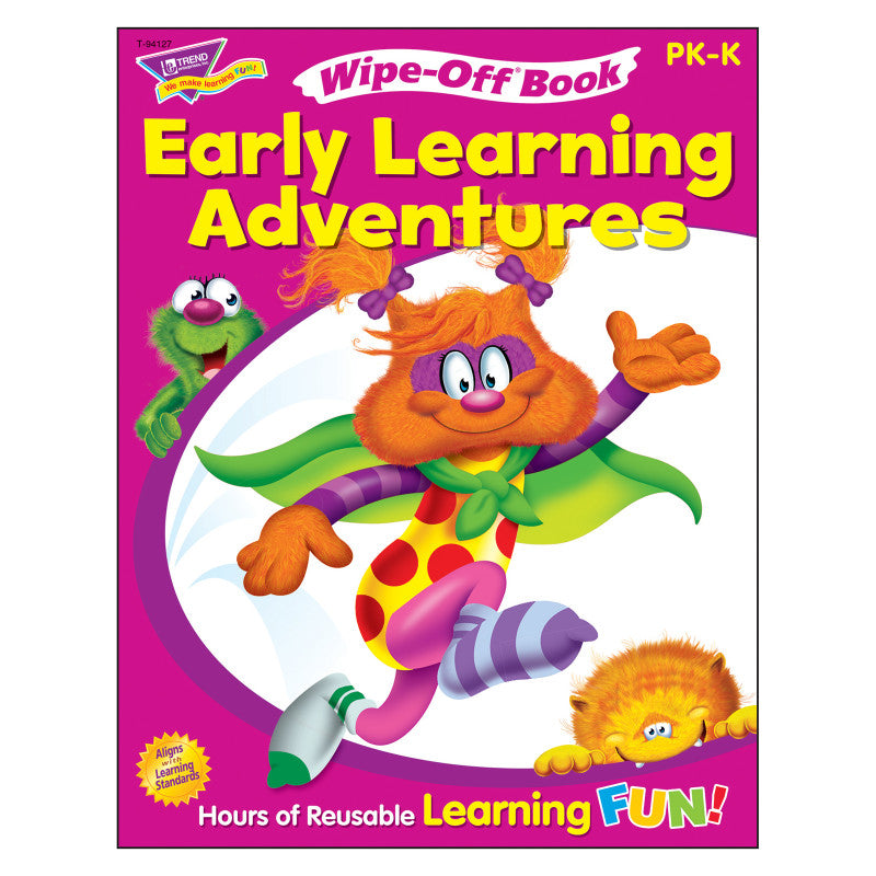 Get Ready for Kindergarten 1 Wipe-Off&reg; Book, 28 Pages