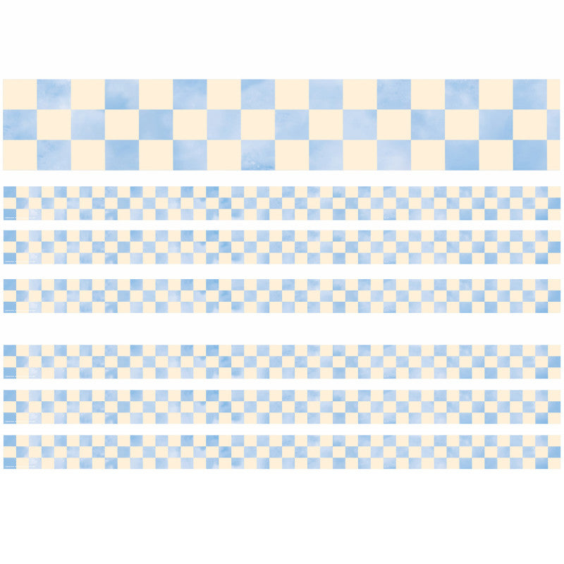 Checkered Sky Deco Trim, 37 Feet Per Pack, 6 Packs
