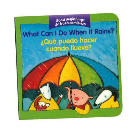 What Can I Do When it Rains?, &iquest;qué Puedo Hacer Cuando Llueve? Bilingual Board Book