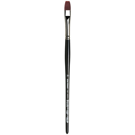 TOP-ACRYL Bright Red-Brown Brush, Synthetic, Acrylic & Oil, Flat, Series 7185K, Size 10