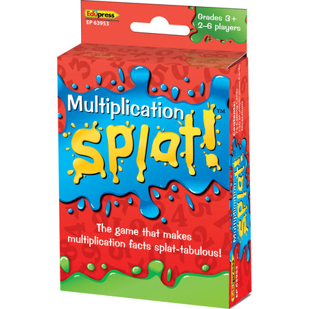 Multiplication Splat&trade; Card Game