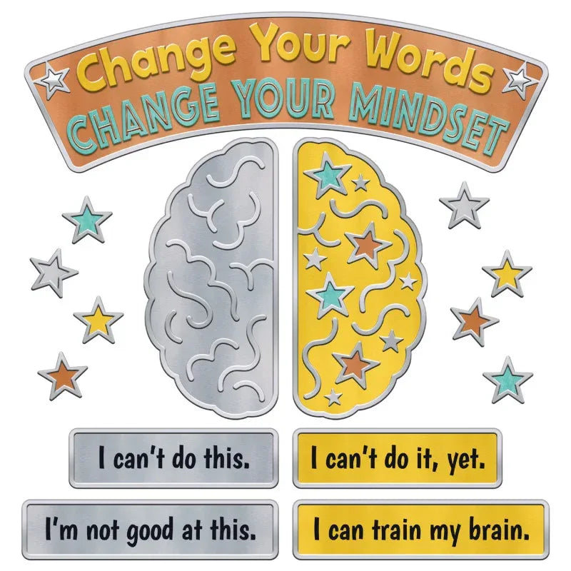 I &hearts; Metal&trade; Mindset Bulletin Board Set