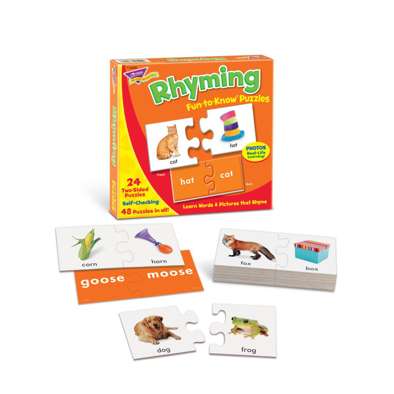 Rhyming Fun-to-KnowÂ® Puzzles