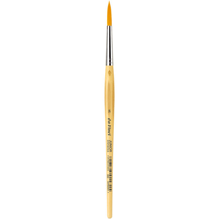 JUNIOR Synthetics Student Brush, Synthetic, Tempera, Round, Series 303, Size 8