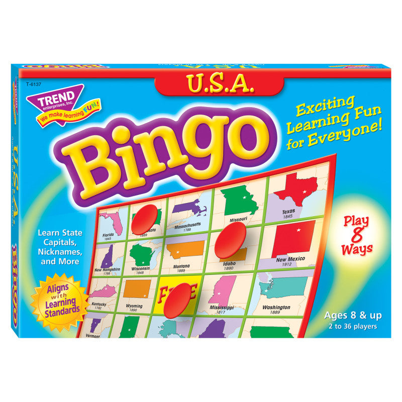 U.S.A. Bingo Game