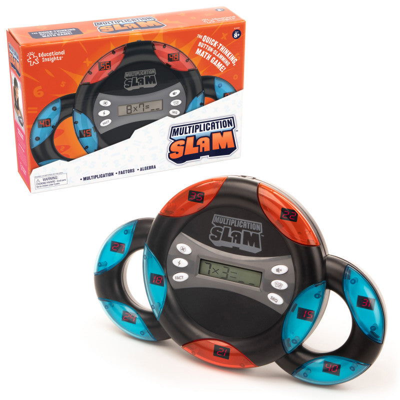 Multiplication Slam&trade; Handheld Electronic Math Game