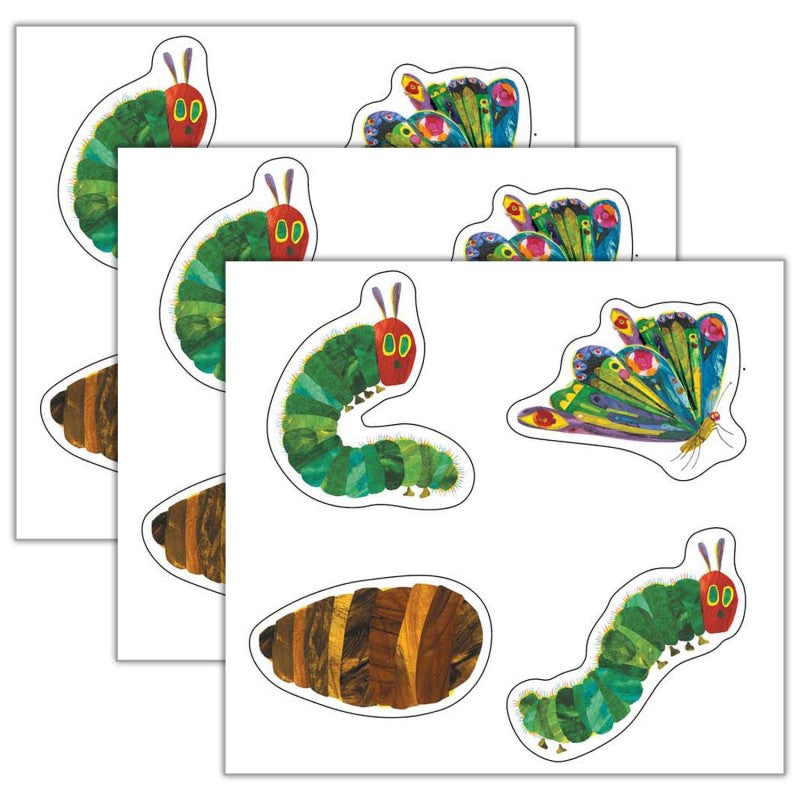 The Very Hungry Caterpillar&trade; Cut-Outs Grade PK-8, 48 Per Pack, 3 Packs