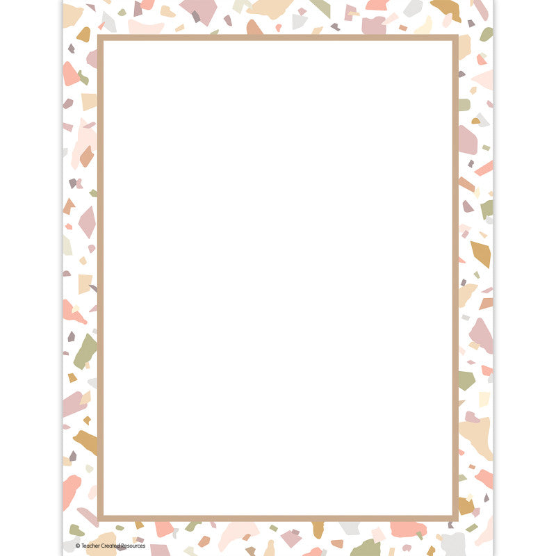 Terrazzo Tones Computer Paper, 50 Sheets