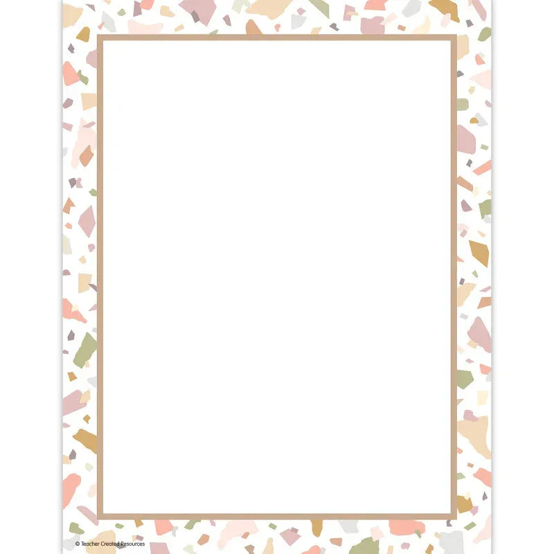 Terrazzo Tones Computer Paper, 50 Sheets
