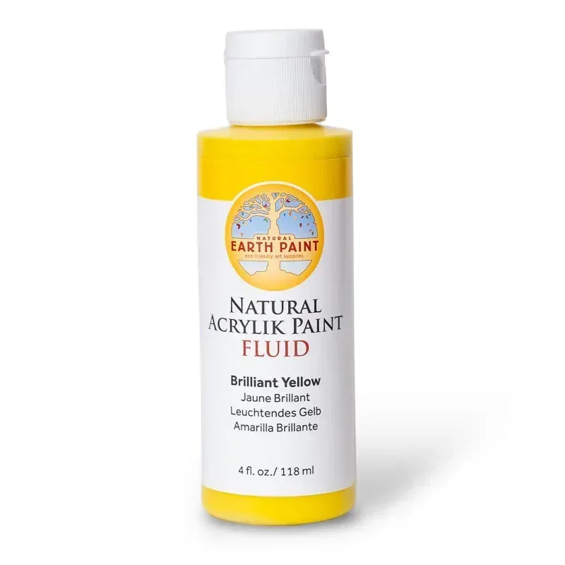 Natural Fluid Acrylik - 4 oz - Brilliant Yellow