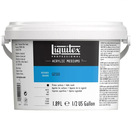 Professional Acrylic Gesso, White, 64 oz (1.89 L)