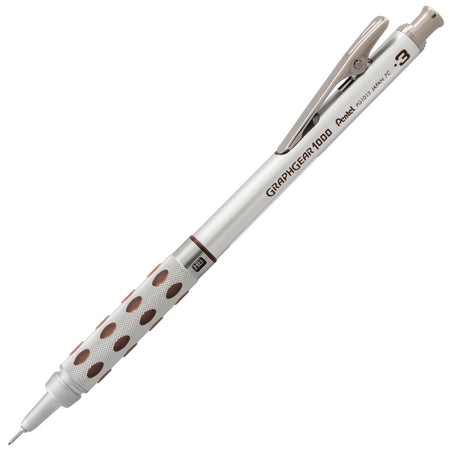 GraphGear 1000 Automatic Drafting Pencil (0.3mm), Brown Accents