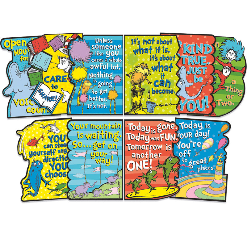 Dr. Seuss&trade; Die-Cut Poster Set